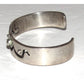 Vintage MOD Mexican Sterling Silver Cuff Bracelet J S Delgarito
