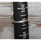 Zuni Snake Ring Size 7.5 Effie Calavaza Sleeping Beauty Turquoise Sterling Silver