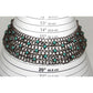 Rare Vintage Mexico 925 Sterling Silver & Turquoise Chainmail Set - Necklace & Bracelet