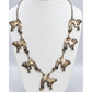 Vintage Navajo Kokopelli Squash Blossom Necklace Sterling Silver