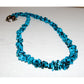 Navajo Kingman Mine Turquoise Heishi Necklace 18" Sterling Silver