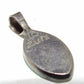 Vintage Navajo Opal Inlay Pendant Sterling Silver Signed