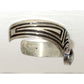 Navajo Sterling Silver Mystic Topaz Native American Cuff Bracelet C. Johnson