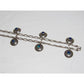 Vintage Mexican Sterling Silver Azurite Charm Necklace