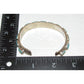 Zuni Sleeping Beauty Turquoise Cuff Bracelet Sterling Silver Stacker J Waseta