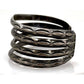 Old Pawn Navajo Carinated Ingot Cuff Bracelet Sterling Silver Native
