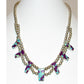 Vintage Navajo Sugilite Opal Necklace Navajo Pearls Sterling Silver Signed