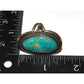 Navajo Royston Turquoise Ring Sz 9 Sterling Silver D. Morris