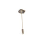 Old Pawn Navajo Turquoise Hat Pin Sterling Silver Lapel Pin