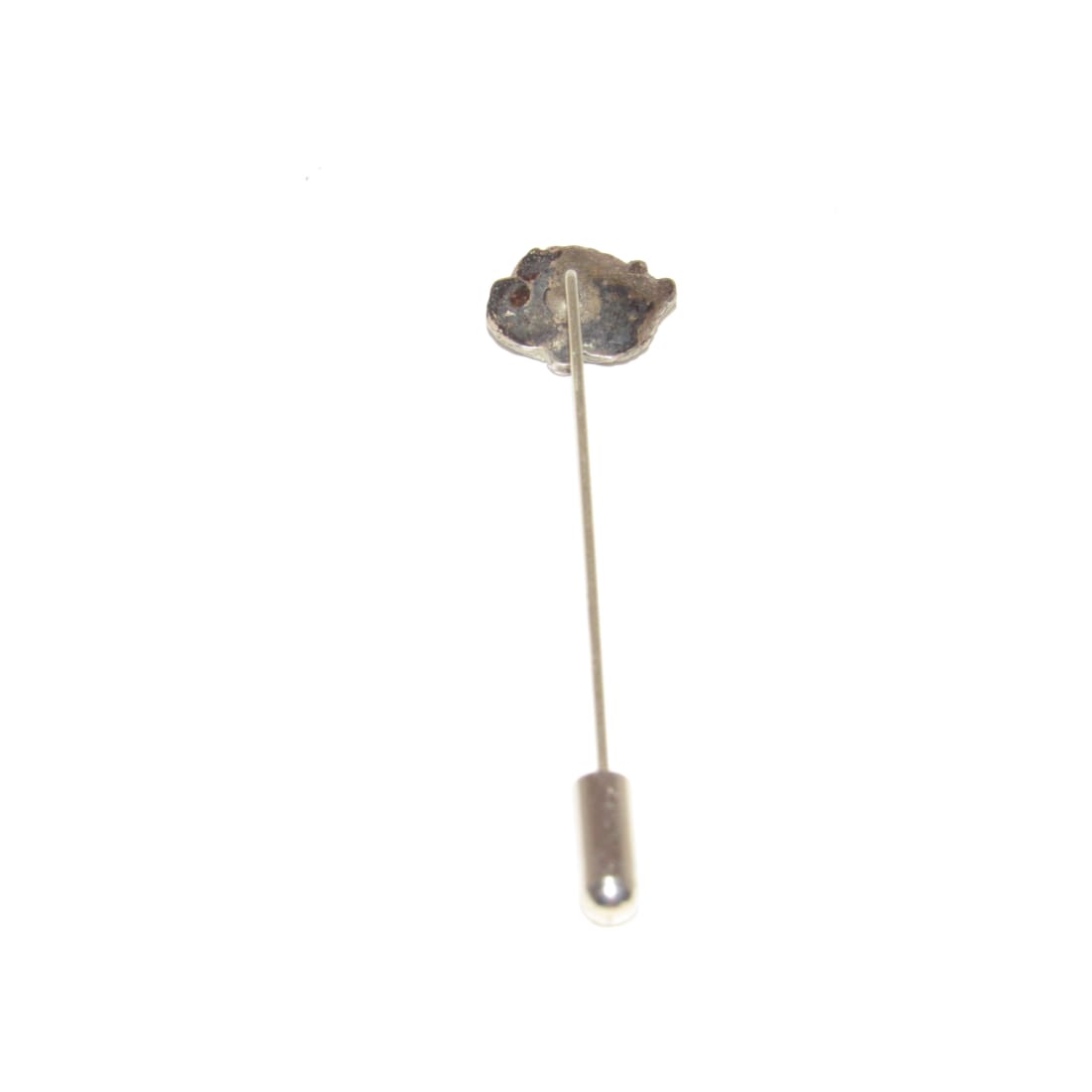 Old Pawn Navajo Turquoise Hat Pin Sterling Silver Lapel Pin