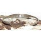 Zuni Inlay Turquoise Coral Bracelet Sterling Silver C. Weebothee Stacker