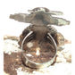 Navajo Butterfly Kachina Ring Sz 9 Royston Turquoise Sterling Bennie Ration Signed