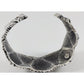 Vintage Taxco Mexico Fish Cuff Bracelet Sterling Silver - TM-90 Mexico, 62.5g