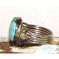 Vintage Navajo Royston Turquoise Men Ring Sz 13 Sterling Silver