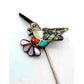 Old Pawn Zuni Hummingbird Hat Pin Sterling Silver Lapel Pin