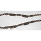 Vintage Navajo Pearls Necklace Rare Barrel Bench Beads Sterling Silver 24"