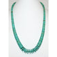 Santo Domingo Royston Turquoise Heishi Necklace Lupe Lovato