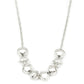 Navajo Pearls Bar Necklace Sterling Silver V. Johnson