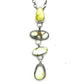 Navajo Palomino Variscite Turquoise Small Lariat Necklace Sterling Silver A Jake