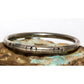 Vintage Taxco Mexico Silver Bangle Bracelet