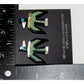 Kewa Santo Domingo Thunderbird Earrings Turquoise Jet D. Crespin