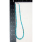Navajo Blue Royston Turquoise Heishi Bead Necklace