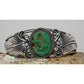 Navajo Royston Turquoise Sterling Cuff Bracelet Native American J Begay