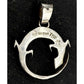 Navajo Calvin Begay Inlay Lizard Pendant Sterling Silver Touch of Santa Fe TSF