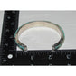 Navajo Number 8 Turquoise Inlay Cuff Bracelet Steve Francisco