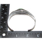 Old Pawn Navajo Cerrillos Turquoise Cuff Bracelet Ingot Sterling Silver Native 47g