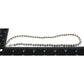 Handmade Navajo Pearls Necklace Sterling Silver 6mm Saucer Beads 16"L G Benally