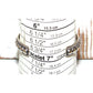 Navajo Sterling Silver Cuff Bracelet Tom Charley Native American Stacker