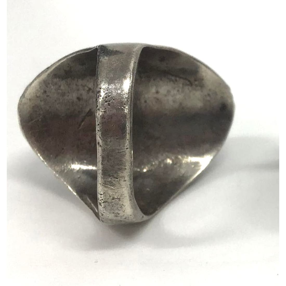 Old Pawn Zuni Men Ring Size 12 Turquoise Coral Sterling Silver Simplicio Family
