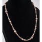 Vintage Southwestern Desert Pearl Sterling Silver Beads Necklace