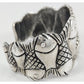 Vintage Taxco Mexico Fish Cuff Bracelet Sterling Silver - TM-90 Mexico, 62.5g