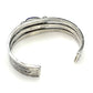 Vintage Native American Lapis Cuff Bracelet Sterling Silver Sonny Spruce Taos Pueblo