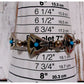 Mexican 925 Sterling Silver Onyx Inlay Link Bracelet