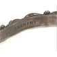 Old Pawn Zuni Turquoise Bracelet Sterling Silver Stacker Cuff Signed