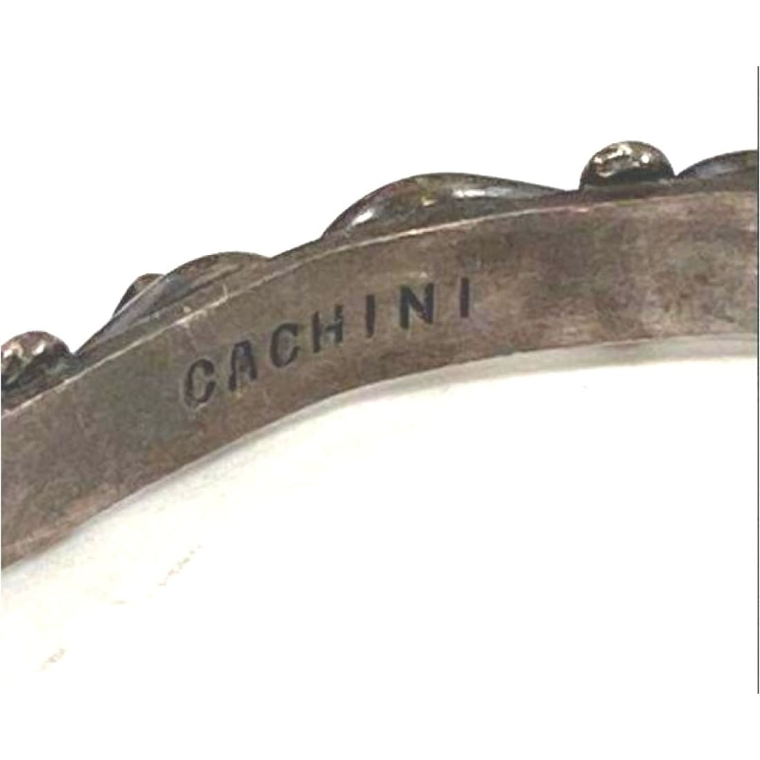 Old Pawn Zuni Turquoise Bracelet Sterling Silver Stacker Cuff Signed