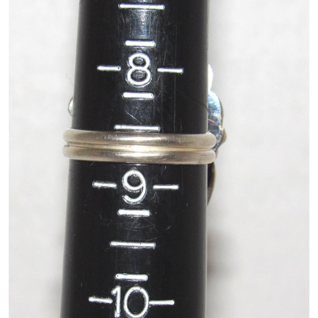 Navajo Number 8 Blossom Turquoise Ring Size 8.5 Sterling Silver Signed