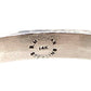 Vintage Navajo Sterling Silver 14K Gold Cuff Bracelet B Morgan Native American