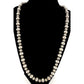 Vintage Navajo Pearls Necklace Graduated Saucer Beads Sterling Silver 22"L