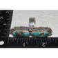 Massive Navajo Royston Turquoise Statement Ring Sz 10 Sterling Silver