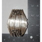 Vintage Massive Navajo Morenci Turquoise Cluster Cuff Bracelet Silver Native Signed
