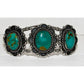 Navajo Royston Turquoise Sterling Cuff Bracelet Native American J Begay