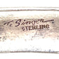 Vintage Navajo Tommy Singer Sterling Silver Stacker Cuff Bracelet
