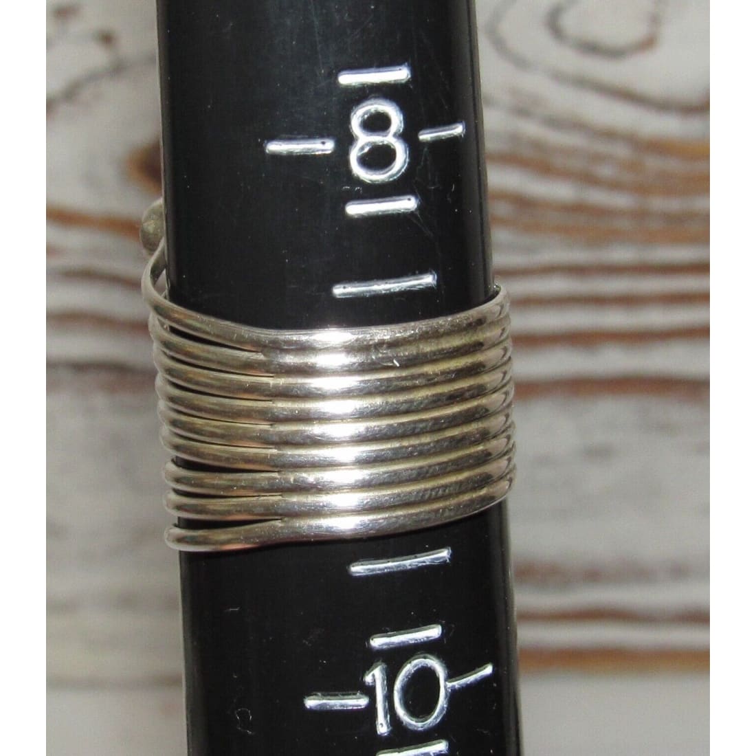 Zuni Snake Eye Turquoise Cluster Ring Size 9 Sterling Silver Native American