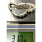 Navajo Cobblestone Inlay Link Bracelet Spiny Oyster Turquoise Lapis Gaspeite