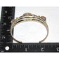 Navajo Royston Turquoise Coral Cuff Bracelet Sterling Silver J Begay