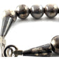 Old Pawn Navajo Pearls Necklace Sterling Silver